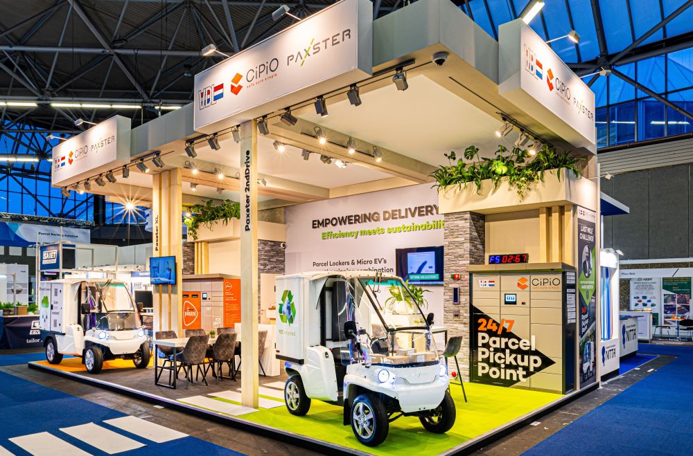 maatwerk stand parcel post expo