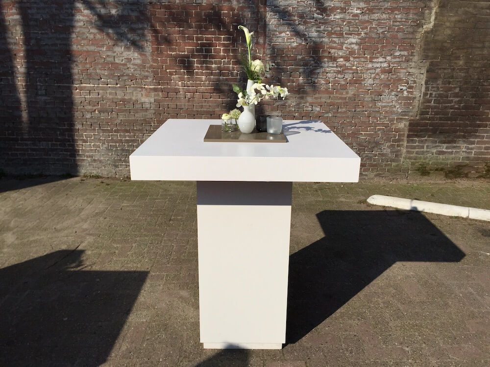 Design statafel voor event