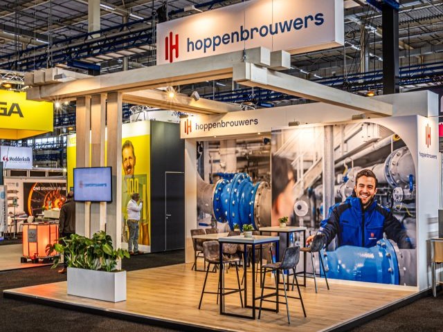 aqua vakbeurs standbouw hoppenbrouwers